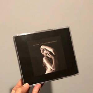 The Tortured Poets Department The Black Dog Cover Edition CD